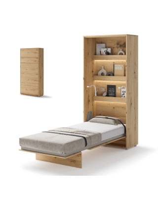 Schrankbett 90x200 cm BED CONCEPT BC-03