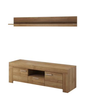Fernsehschrank mit Hängeregal SKY SRTV155/P155