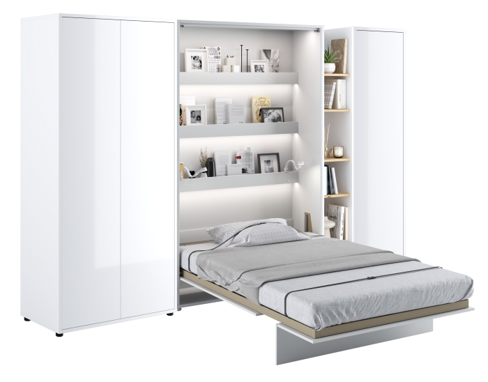 Wohnwand mit Schrankbett Bed Concept 120x200 cm