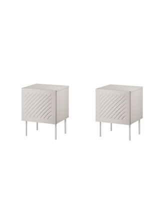 2 x Nachtschrank Siena