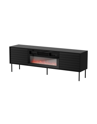 Fernsehschrank CORTINA 180 mit Kamin