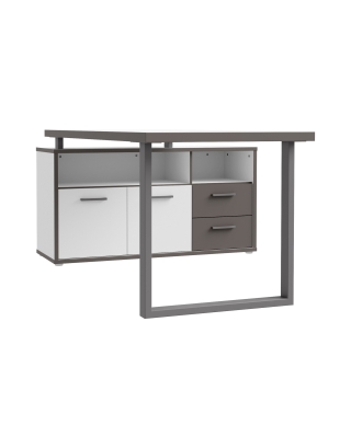 Schreibtisch mit Kommode KEFLAVIK KFLB141
