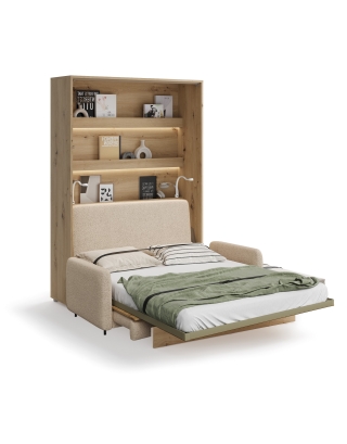 Schrankbett mit sofa Bed Concept 160x200 cm
