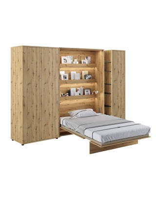 Wohnwand mit Schrankbett Bed Concept 120x200 cm