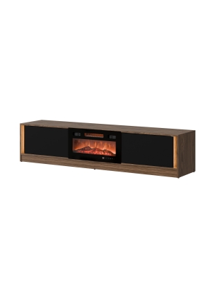 Fernsehschrank MIZU 180 2D mit Kamin