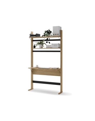 Schreibtisch mit Regal OLLIE OL-04