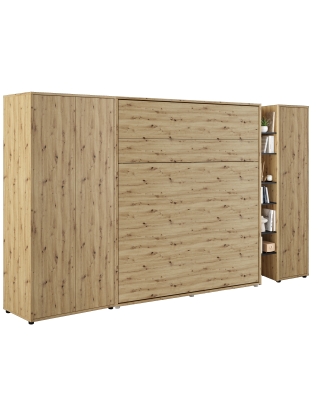 Wohnwand mit Schrankbett Bed Concept 180x200 cm