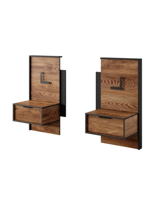 2 x Nachttisch MILTON D