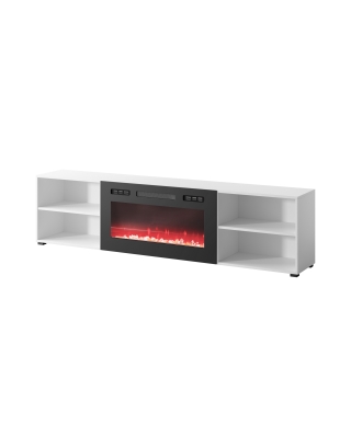 Fernsehschrank mit elektrischem Kamin POLO 200