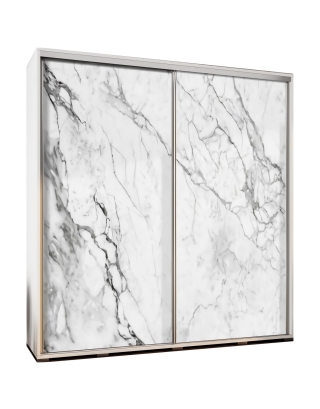 Kleiderschrank Penelopa 205 Marmor 1