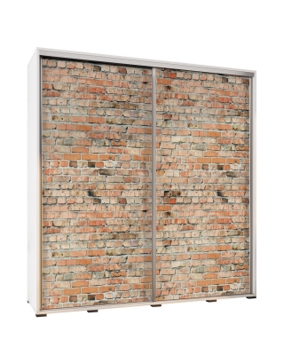 Kleiderschrank Penelopa 205 Ziegelstein