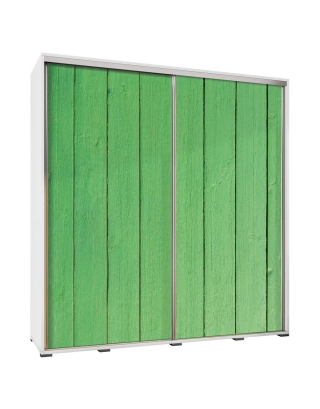 Kleiderschrank Penelopa 205 Grünes Holz