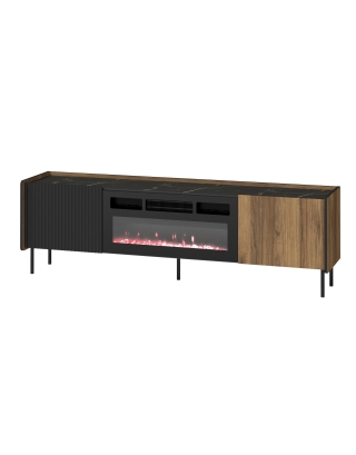 Fernsehschrank PRESTIGO P17 mit Kamin