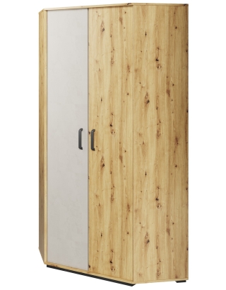 Eckkleiderschrank QUBIC QB-01