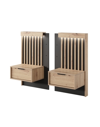 2 x Nachttisch TALLY - D